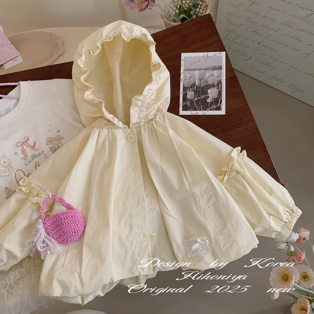 【黄油生巧】三Hihoniya~2025春季欧若风宝宝款少女风格外套