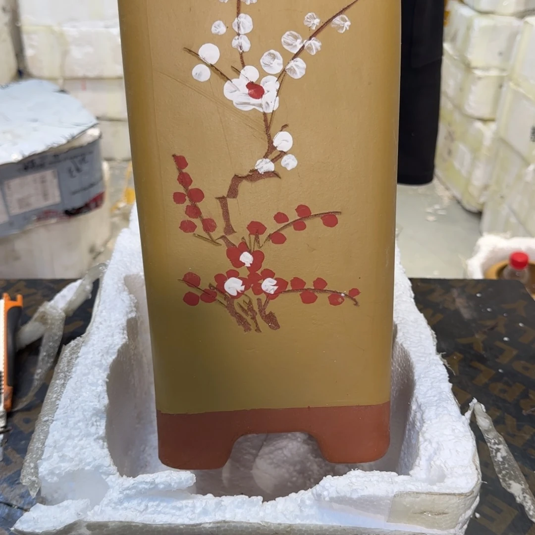 紫砂花盆口径13.31口径