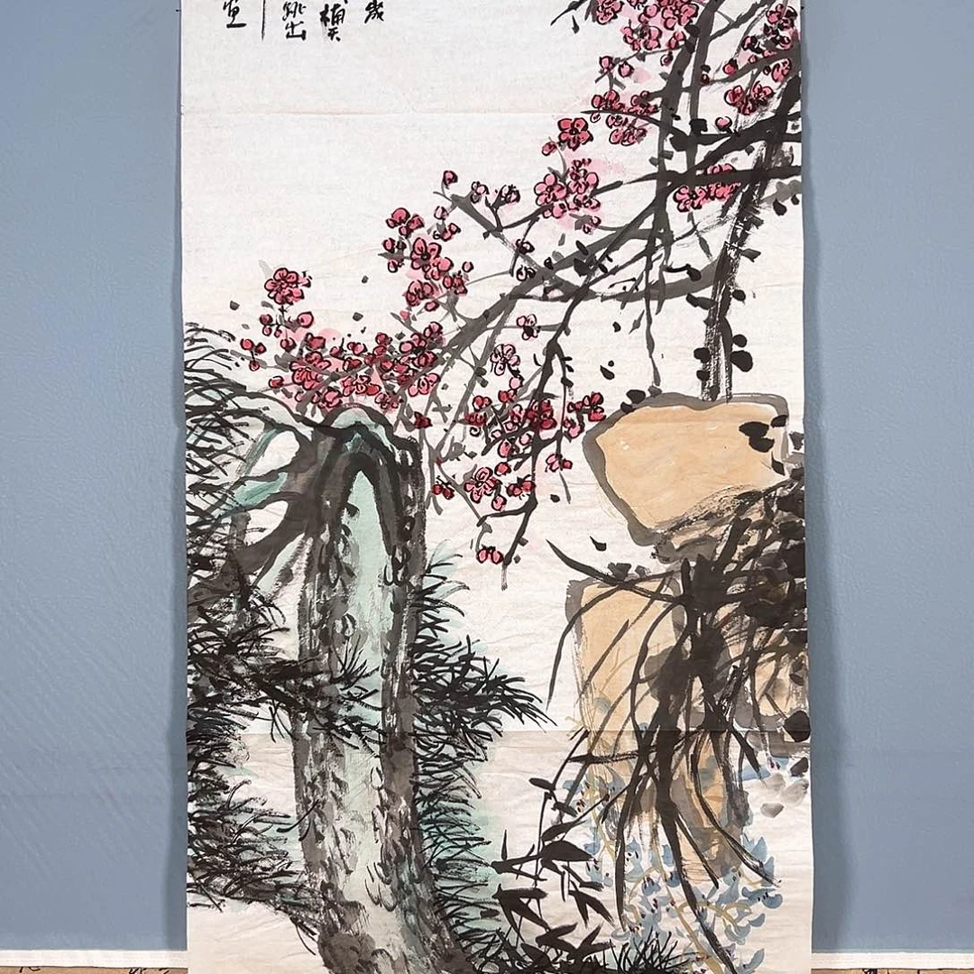 国画388 花鸟和蝴蝶都会成为我们心中