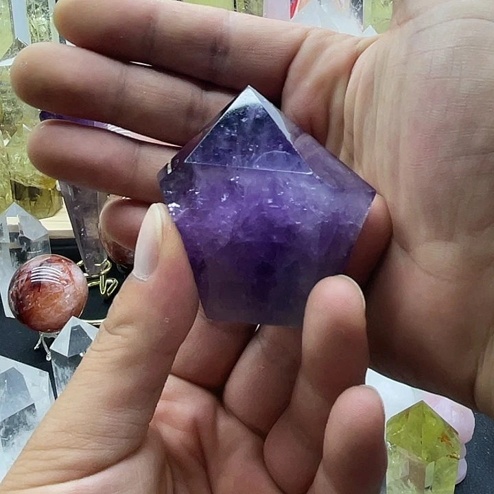银S925镶嵌摆件水晶