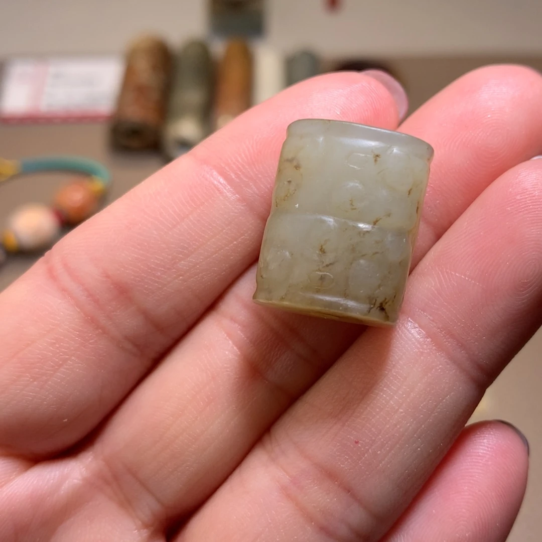 和田玉（糖玉）颈饰未镶嵌默