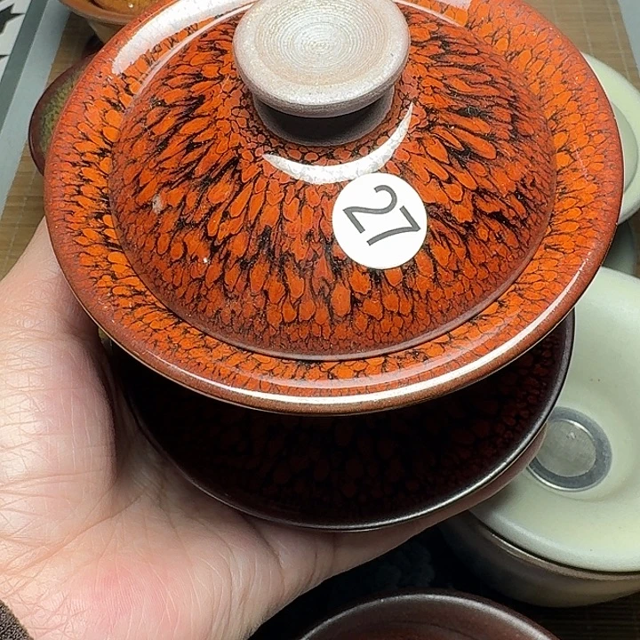 茶盏27 坚记茶盏摆件