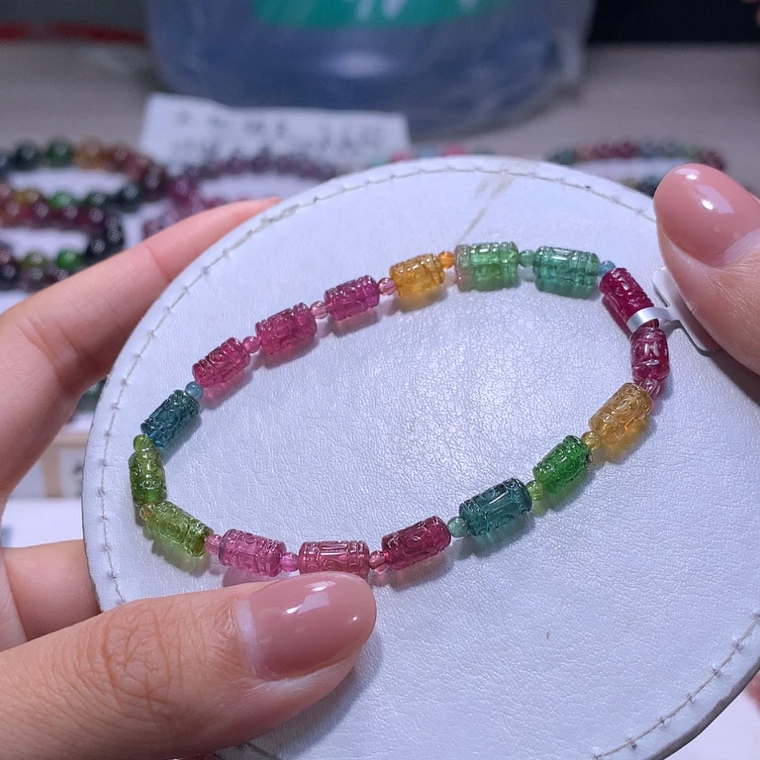 【闪购商品】未镶嵌手链碧玺5m