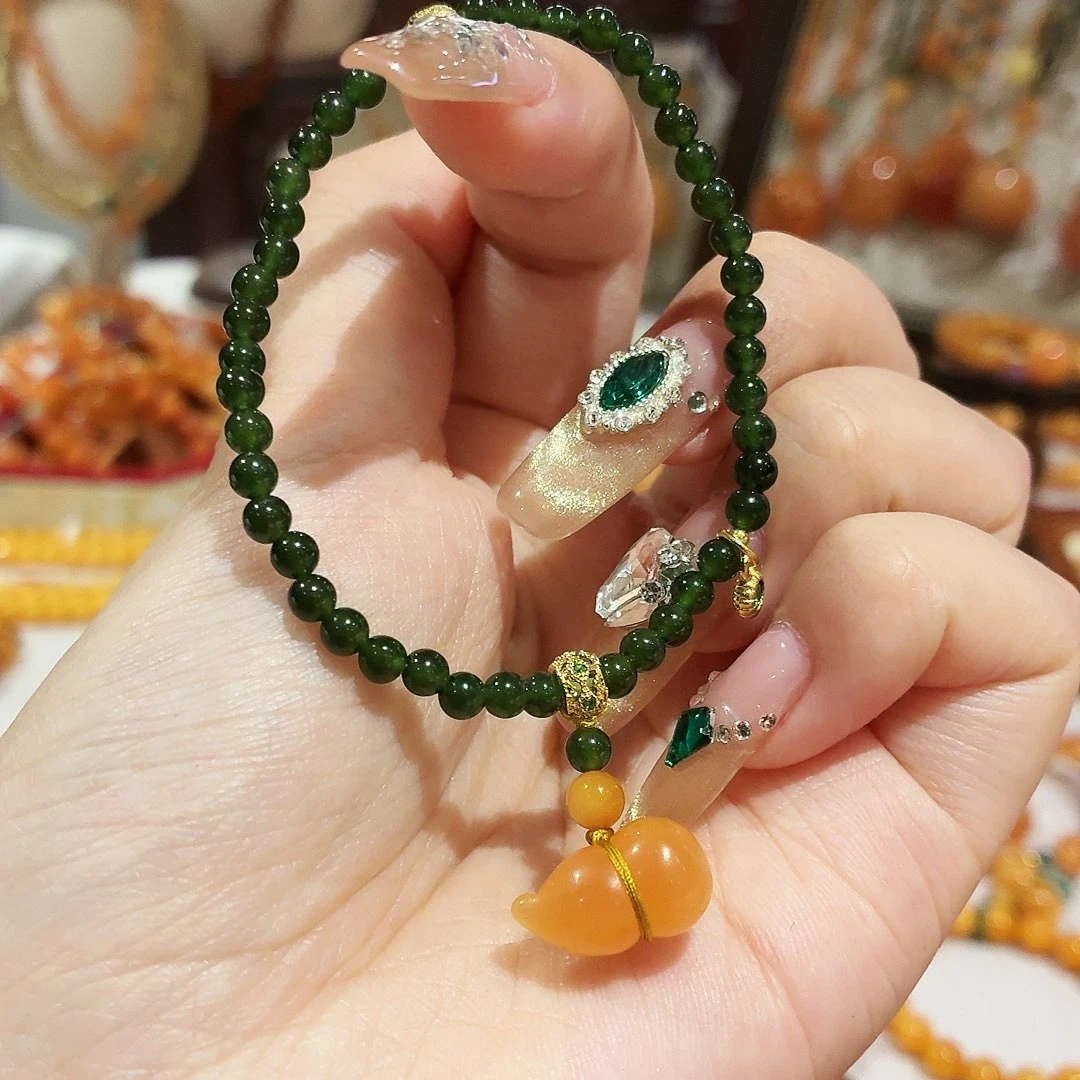 蜜蜡未镶嵌手链手串