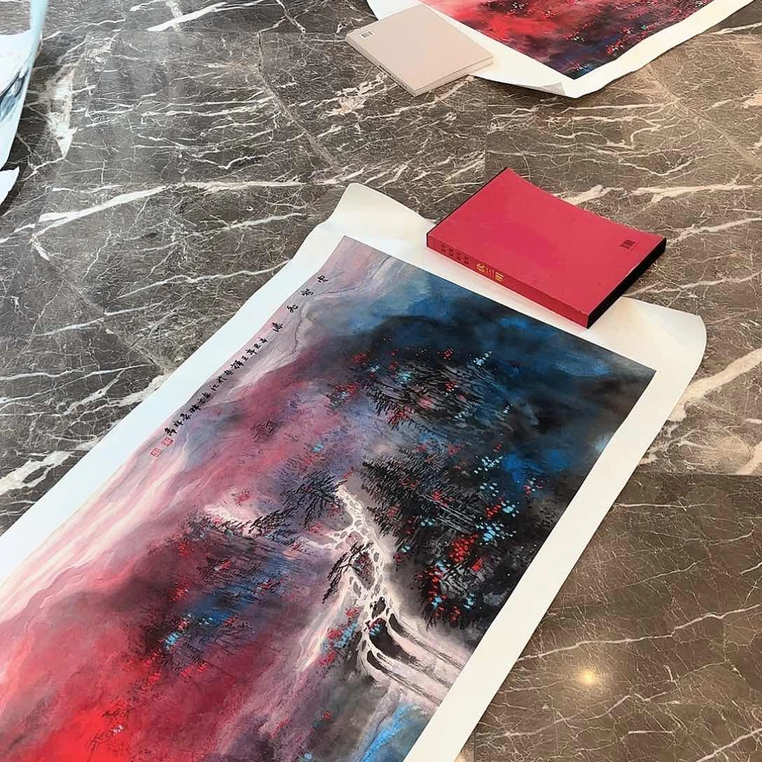 横款精品书画作品欣赏