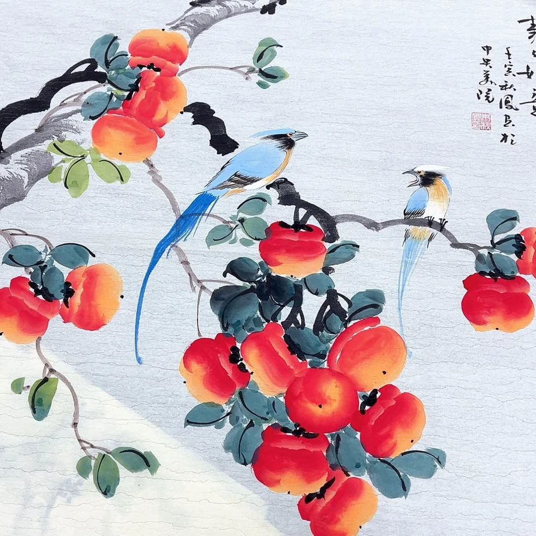 国画宣纸国画纯手绘作品