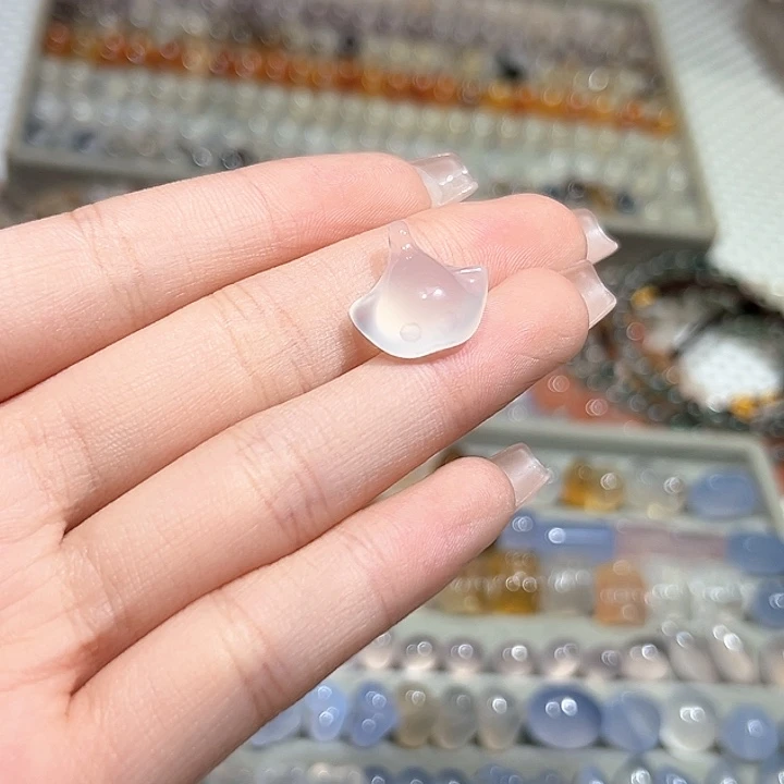 玛瑙/玉髓颈饰合金