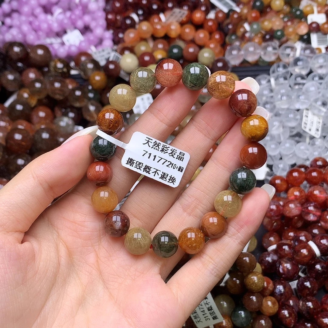 水晶手链未镶嵌,,