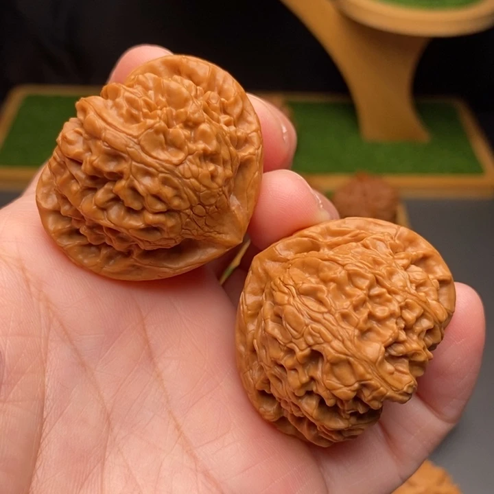 文玩核桃把件宫灯42