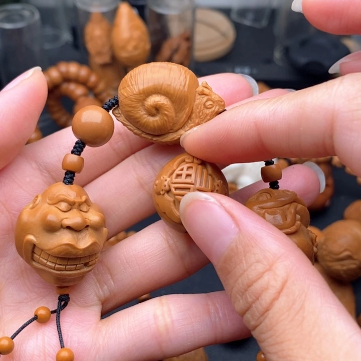 简***橄榄核吊坠单子四颗