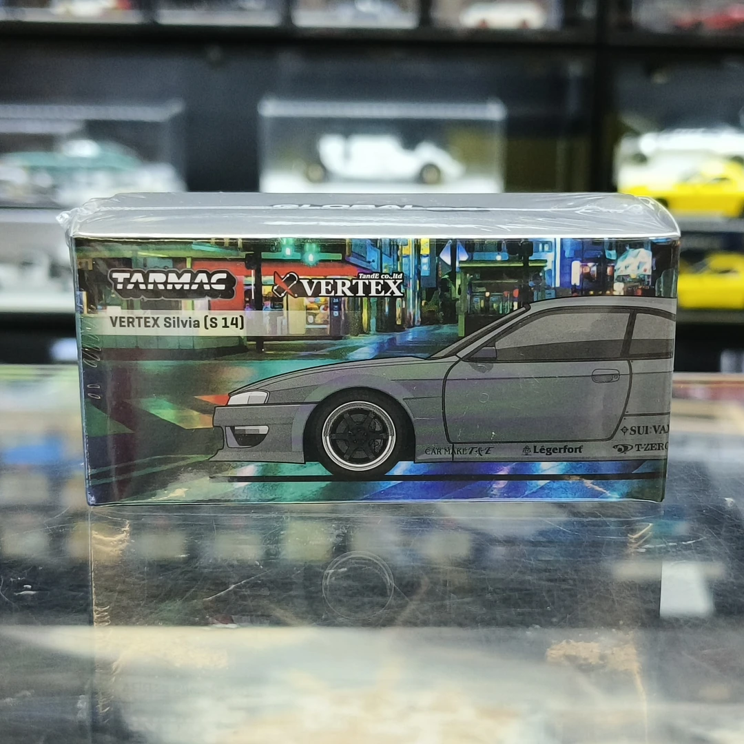 Tarmac Works TW 1:64 VERTEX Silvia S14 汽车模型