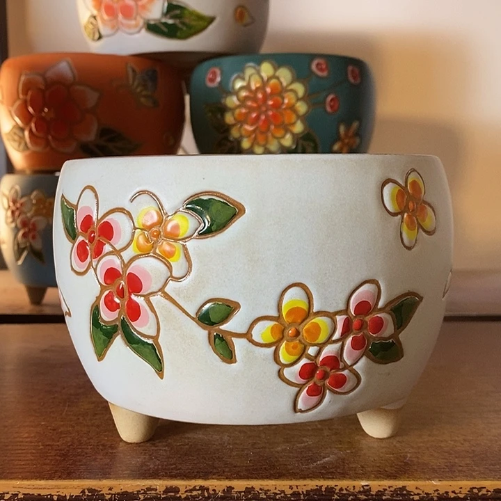 外13内11.5高10左右，纯手工制作，一单包邮