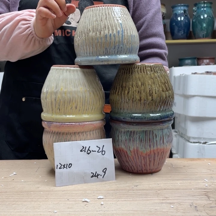 紫砂花盆多肉花盆微瑕26