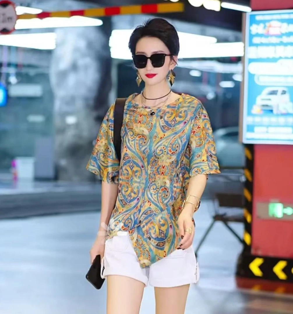 （玟萱推荐）原创小众设计感新中式不规则上衣