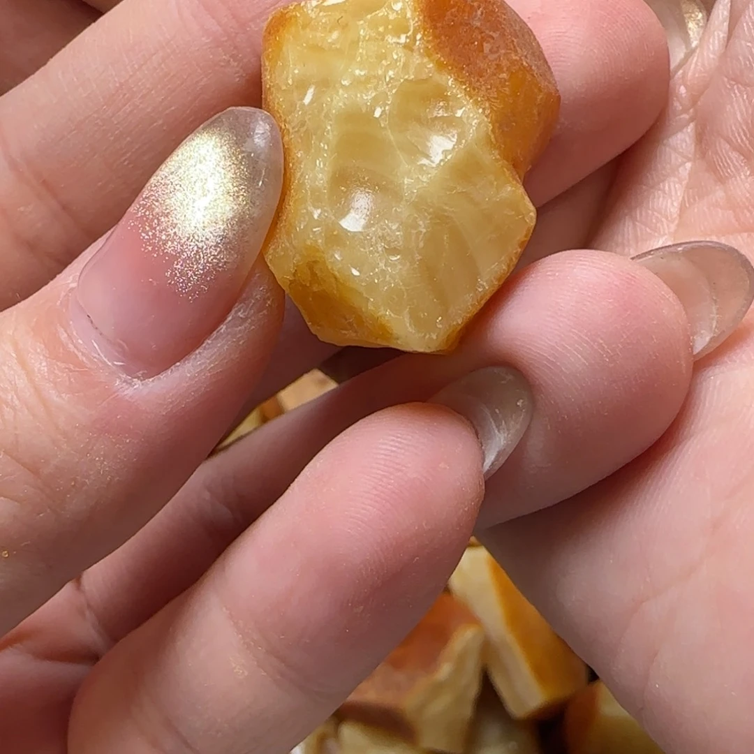 定制琥珀未镶嵌寂**福蜜蜡