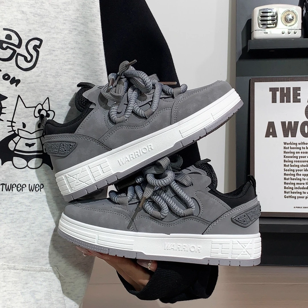 回力男女同款情侣鞋国潮厚底板鞋2025秋季新款百搭休闲鞋面包鞋子