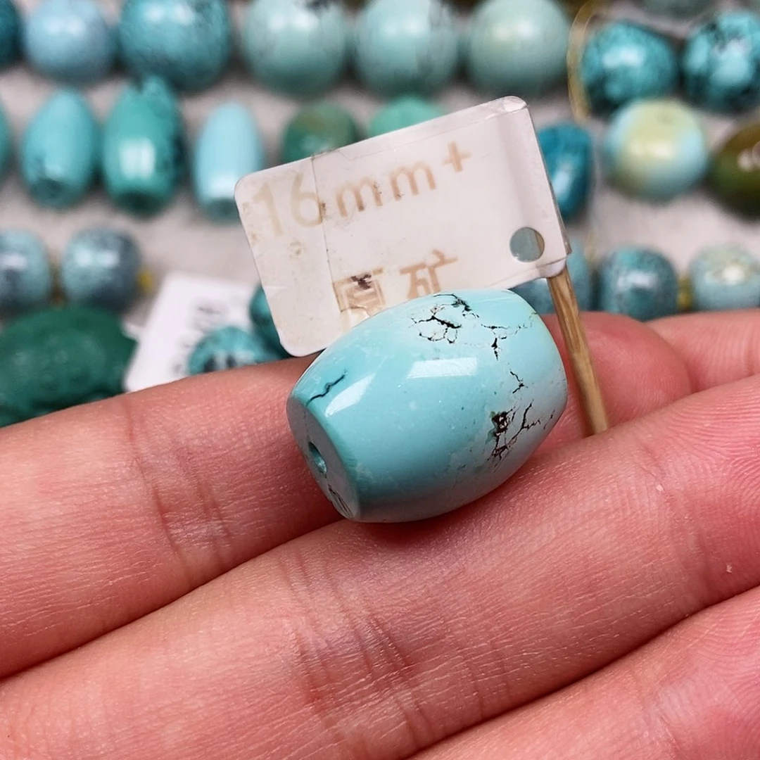 未镶嵌绿松石珠宝半成品