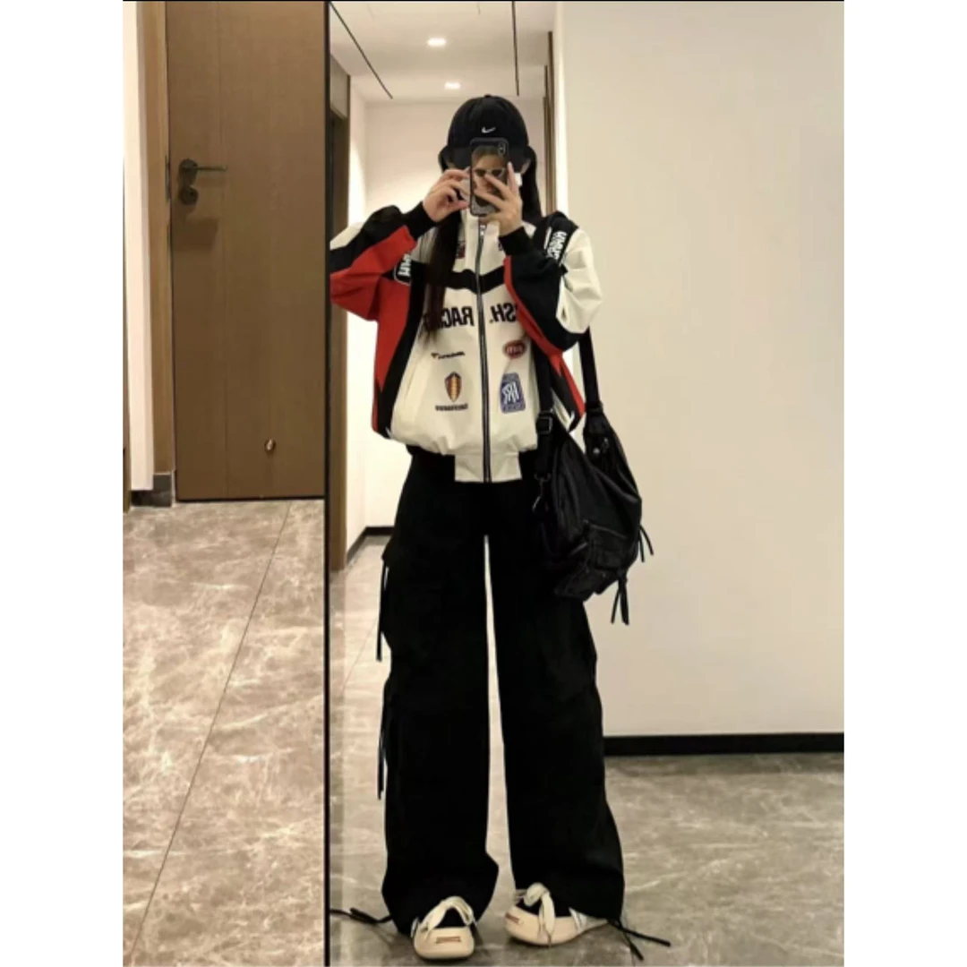 福利插肩袖毛衣针织衫 潮牌上衣男女同款