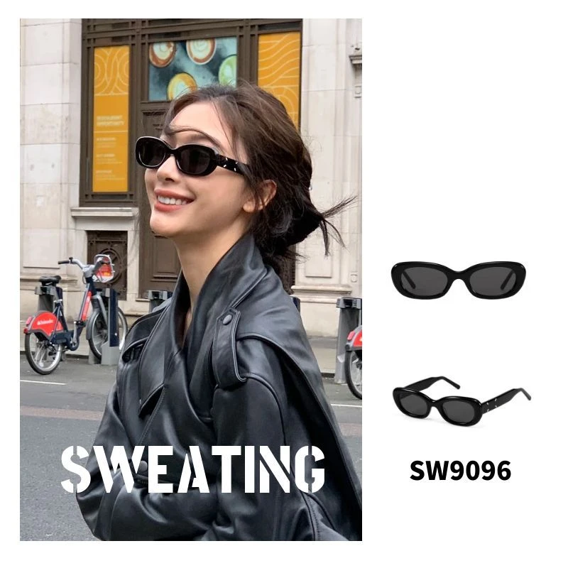 「SWEATING」新款百搭墨镜高清尼龙镜片防紫外线时尚太阳镜