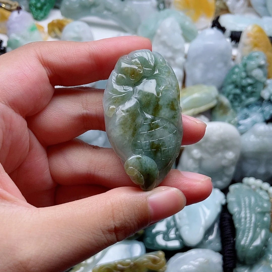 吊坠(不含链)未镶嵌翡翠1