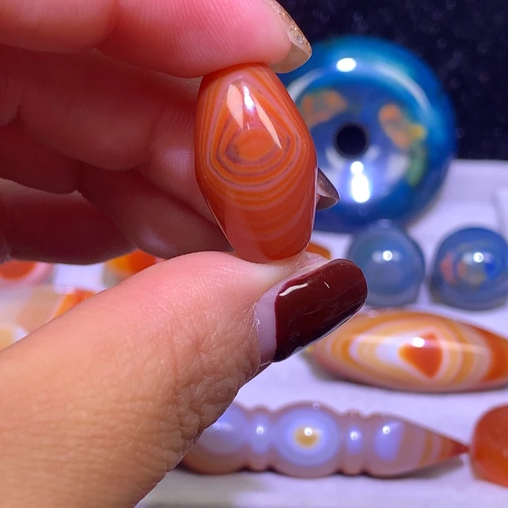 玛瑙/玉髓未镶嵌颈饰