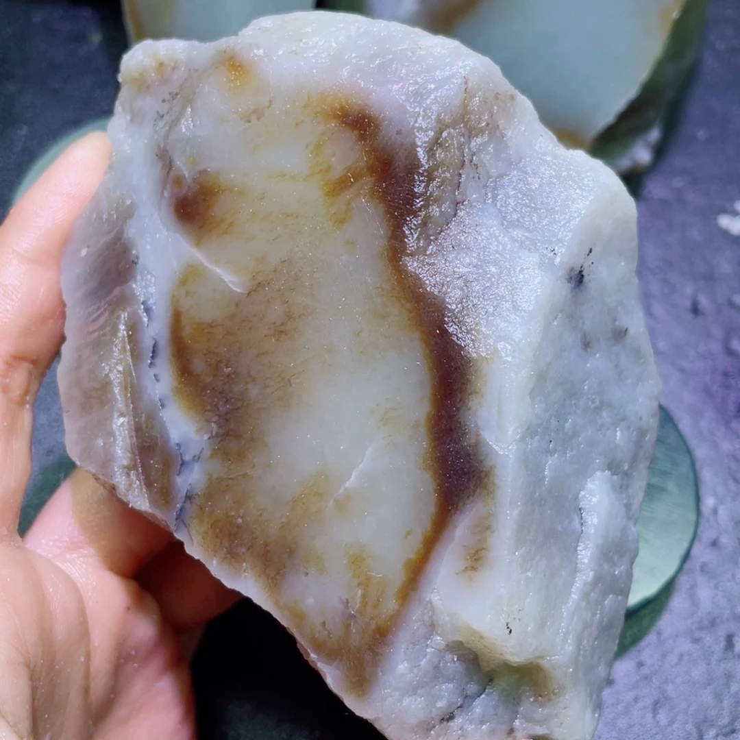 和田玉（糖玉）未镶嵌珠宝半成品