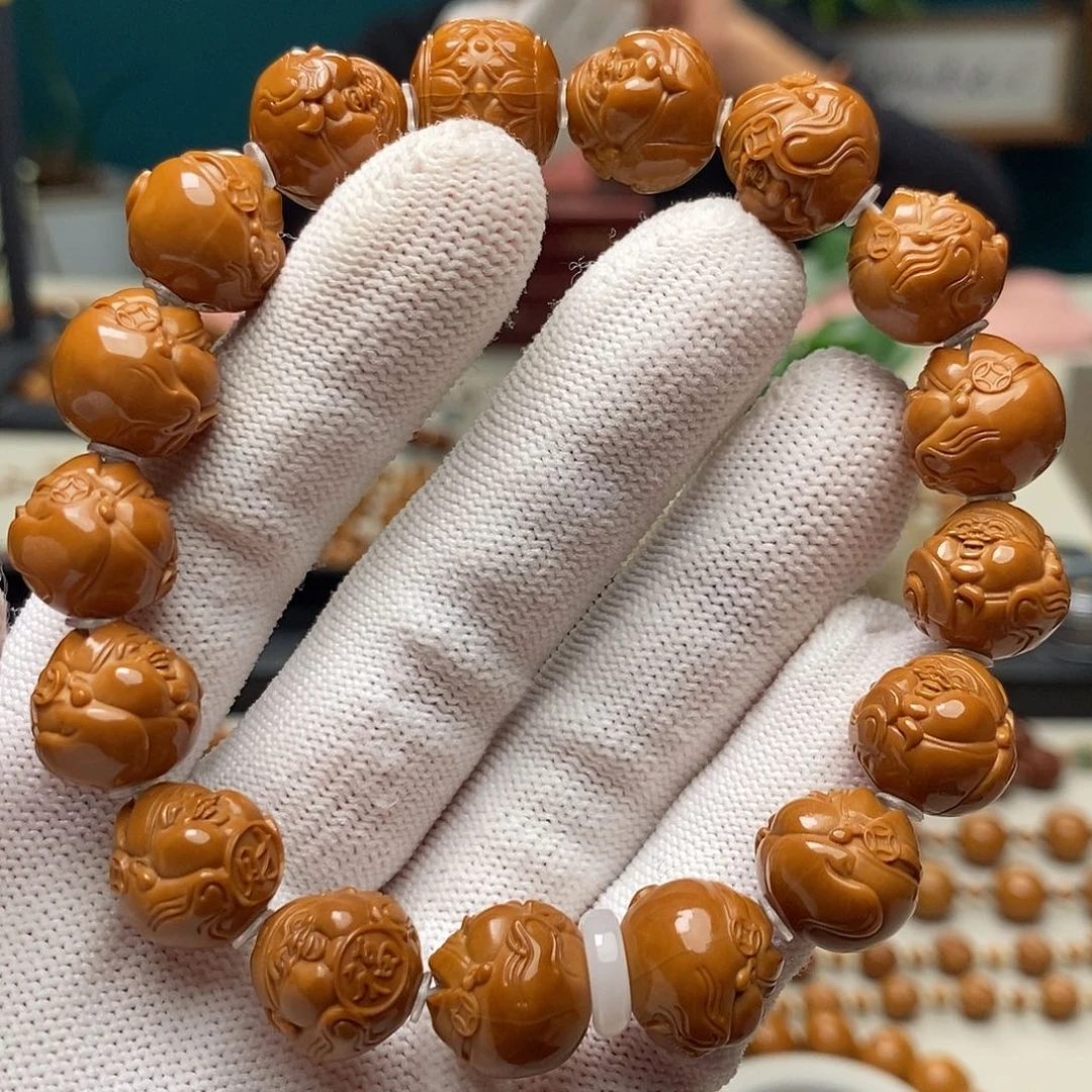 核桃手串/手链1.35可爱财神