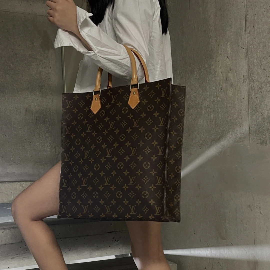 95新 LouisVuitton/路易威登 XM/老花大琴谱手提包/KH08614085原