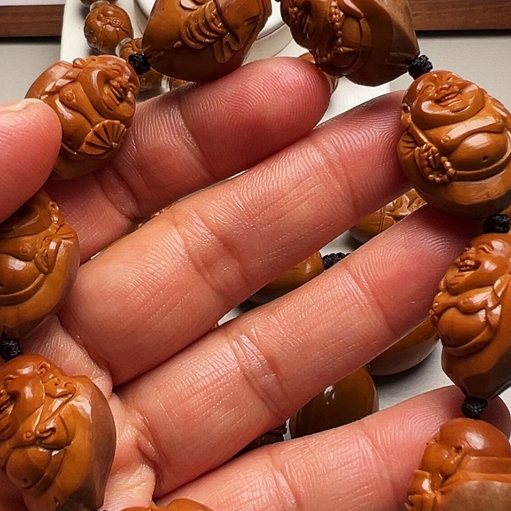 手串/手链橄榄核包衣弥勒