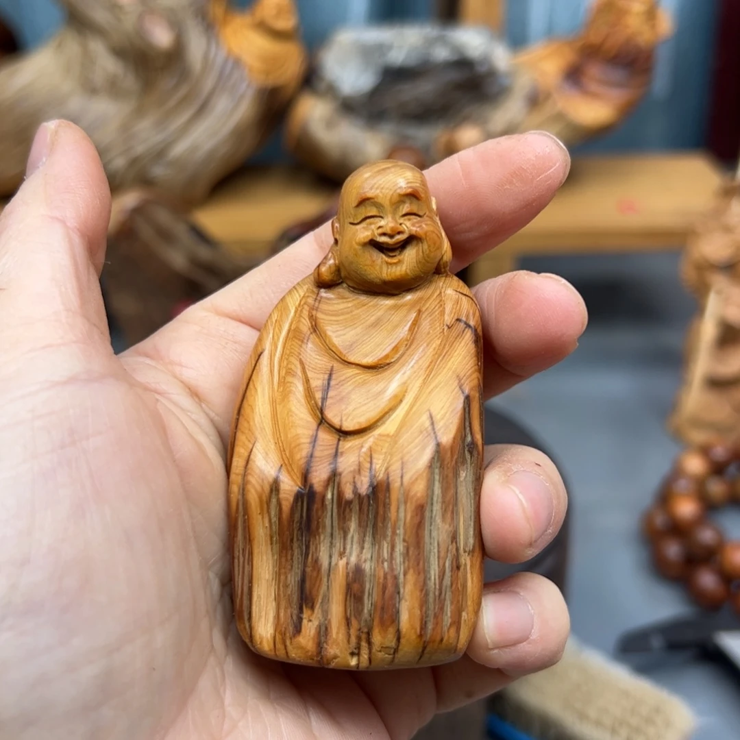 柏木崖柏木摆件手把件，41