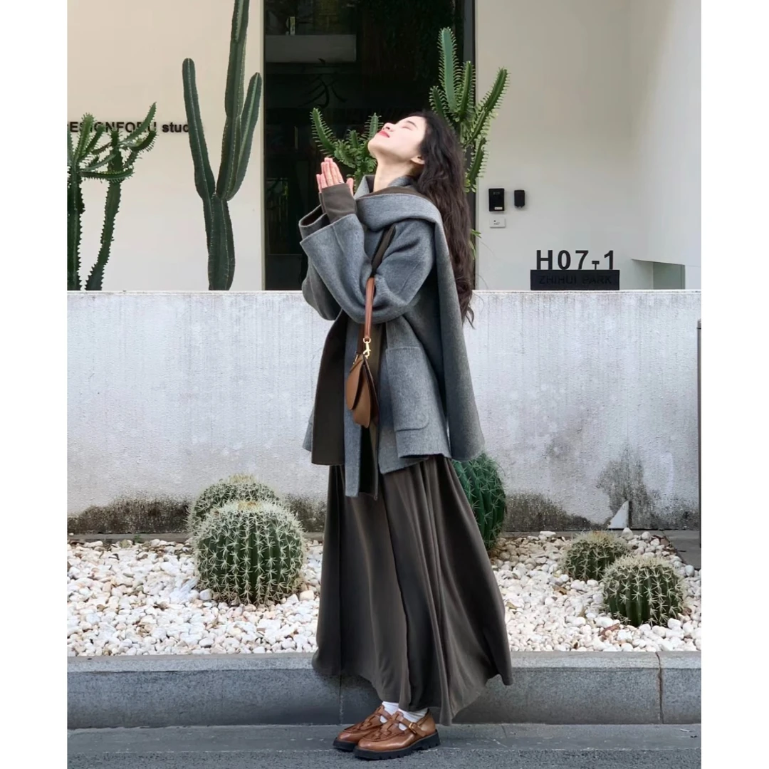 801-900【按主播过款编码下单】时尚女装双面羊【非图片】