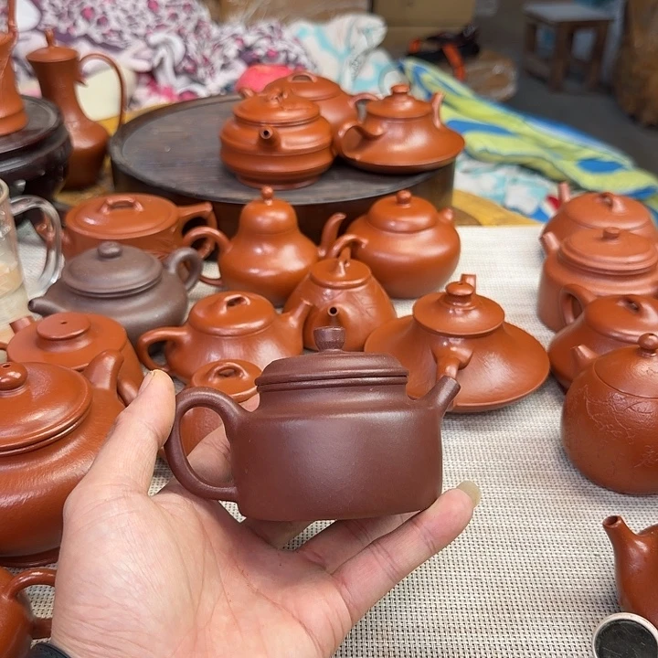 紫砂壶半手工德钟