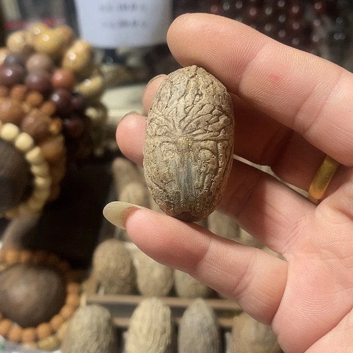 我***看把件千眼菩提天然千眼菩提不退不换