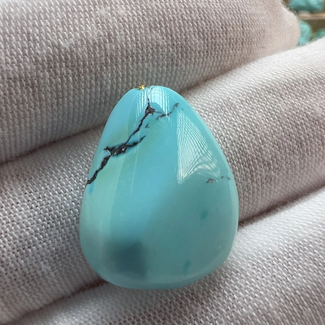 绿松石未镶嵌配饰15.5*19.1