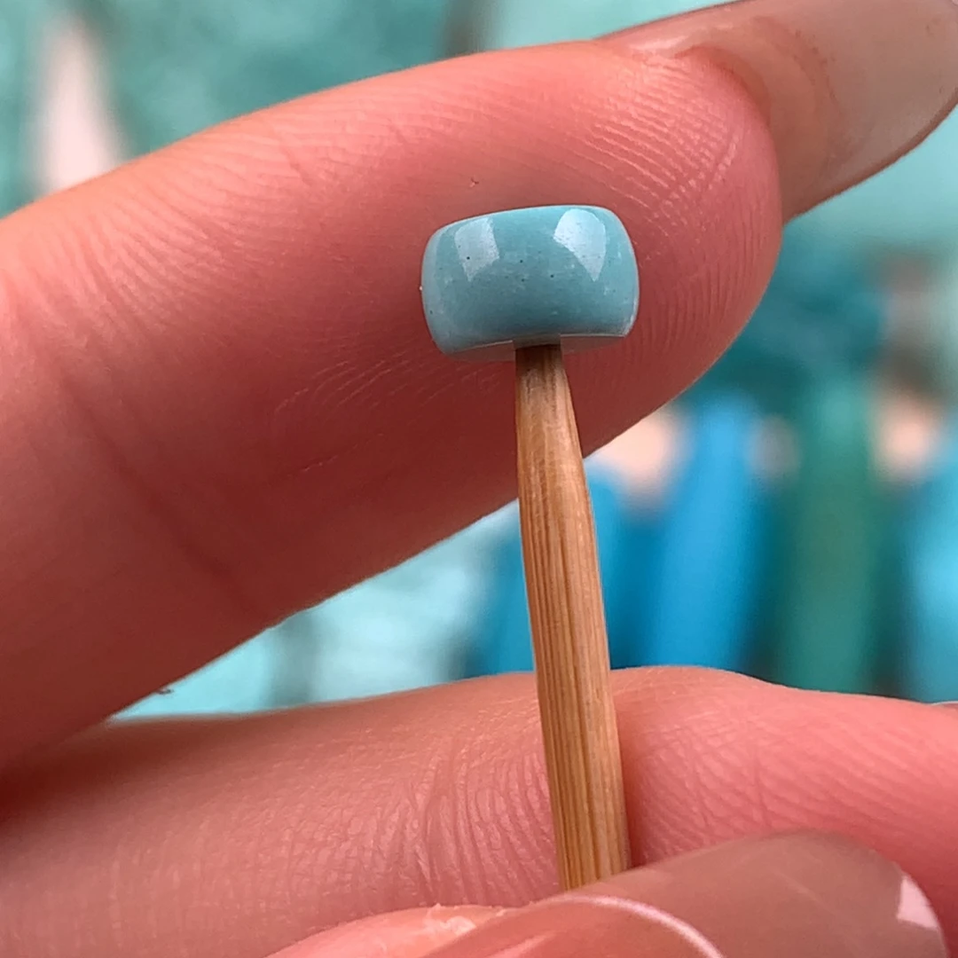 绿松石未镶嵌隔片6.5