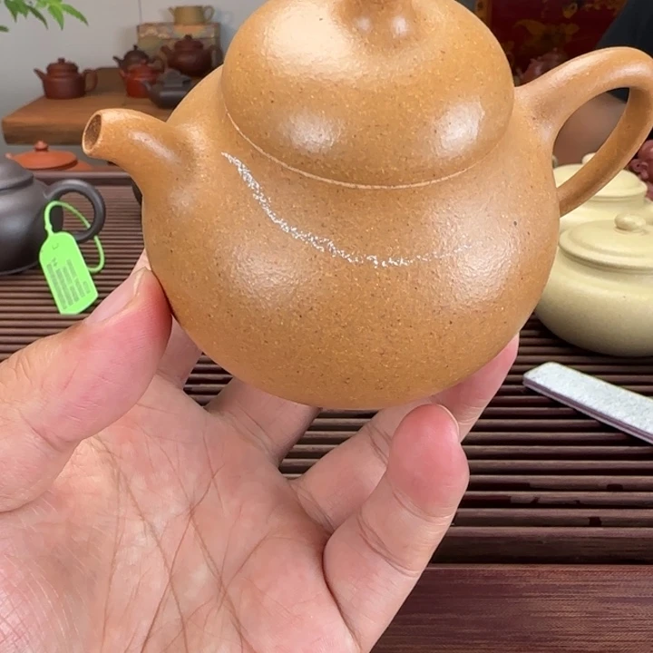 小***身茶壶紫砂老段泥微瑕