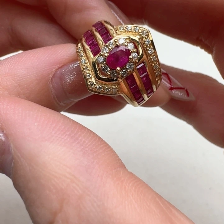 红宝石戒指未镶嵌