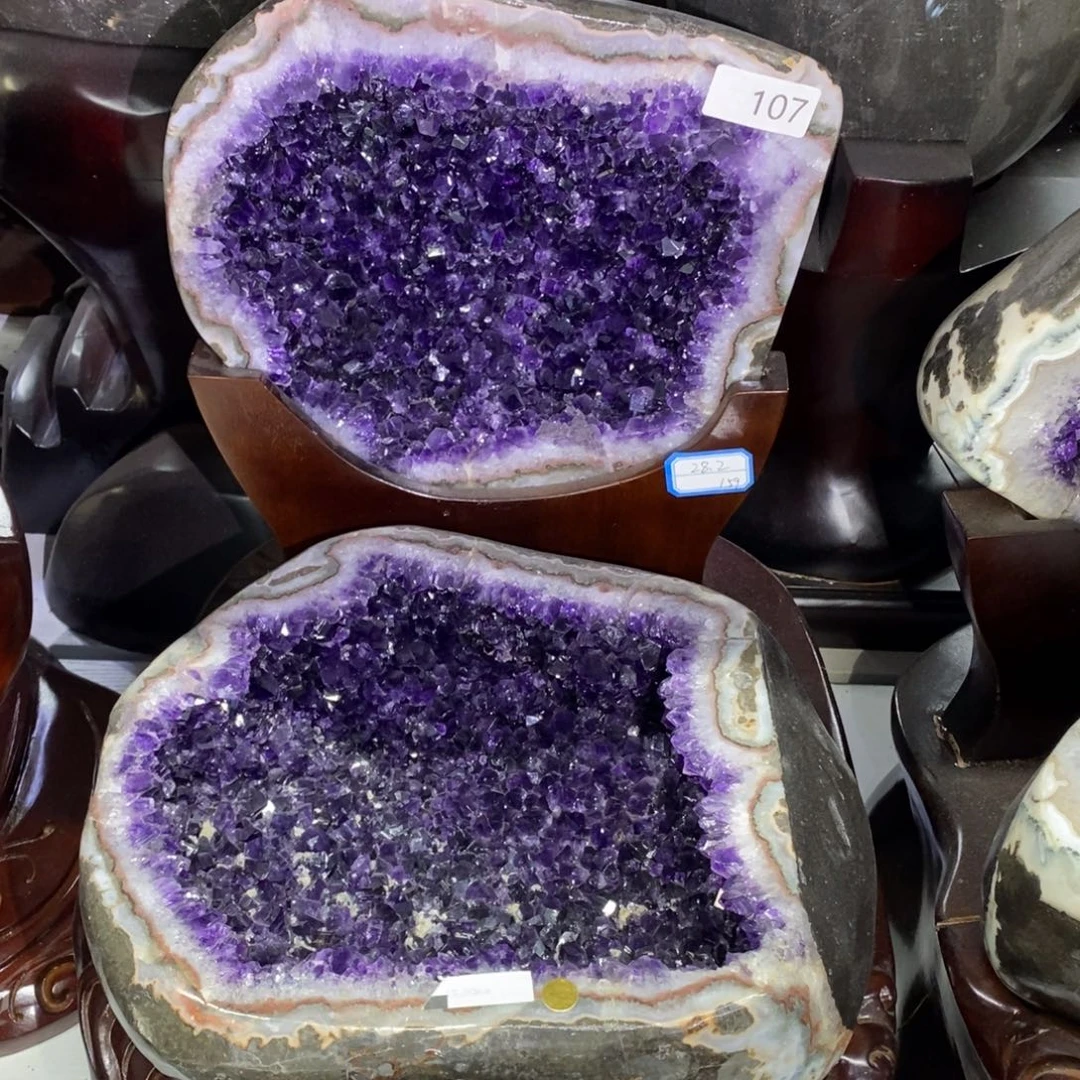 未镶嵌大型摆件（非配饰）紫晶小潘