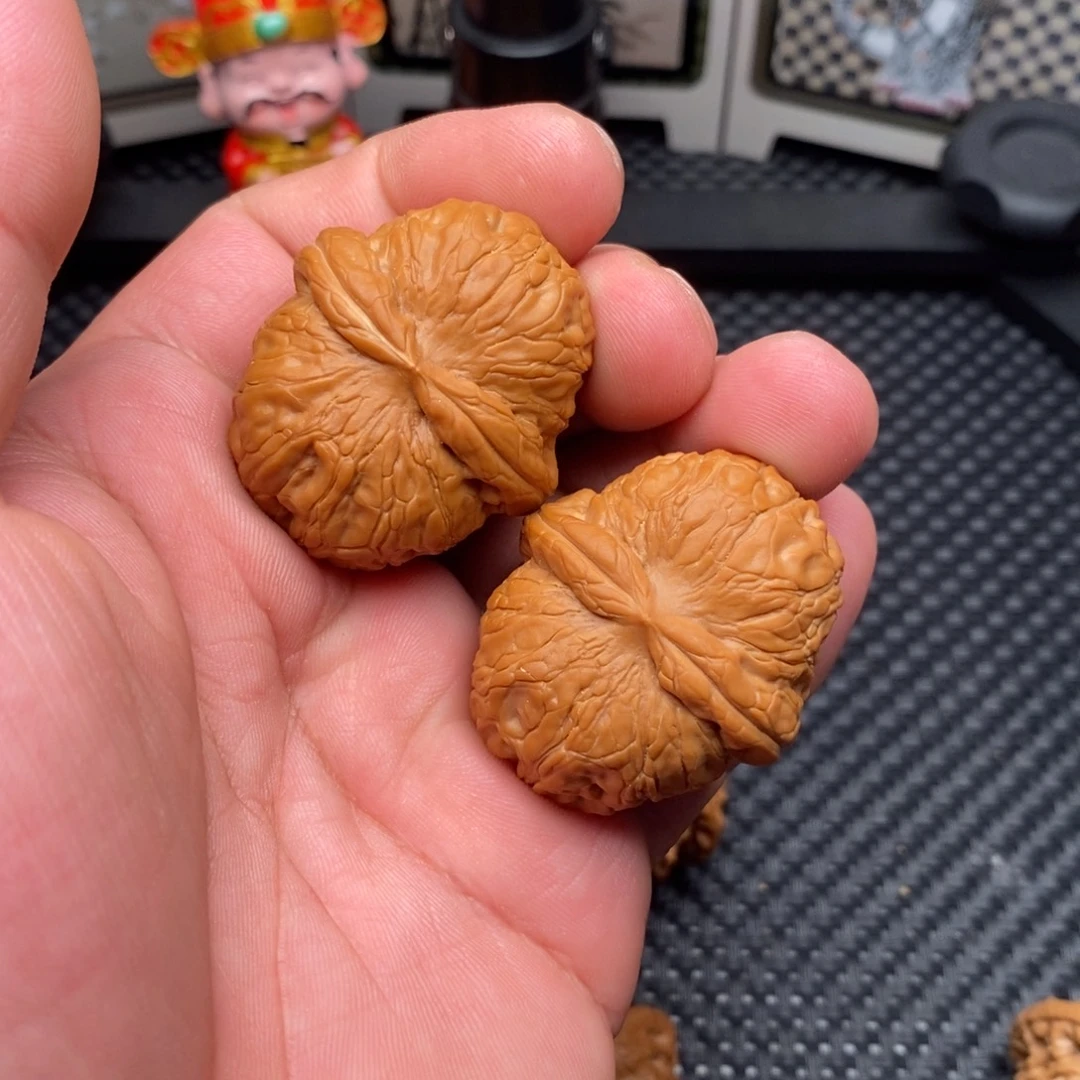 F***丶文玩核桃把件全品元宝42.5尺