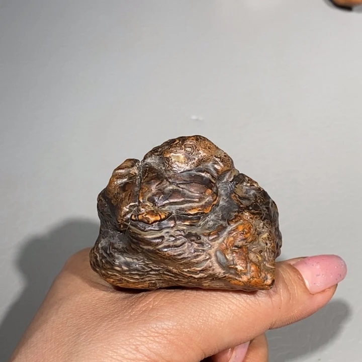 玛瑙/玉髓车挂合金石****缘236