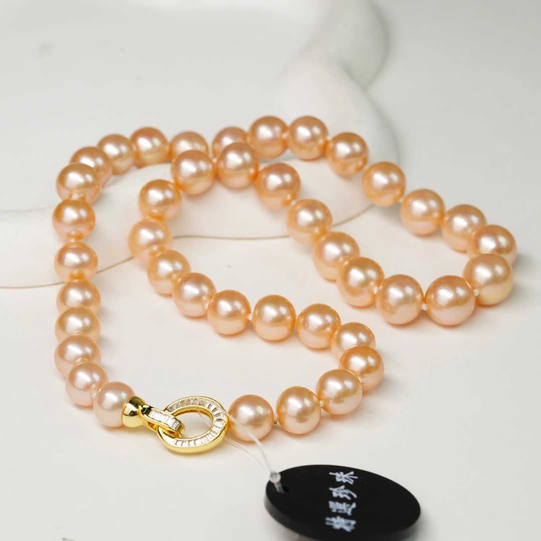 【小北好物】淡水珍珠项链约9mm带盒【多样性发一件】-17QH15X354