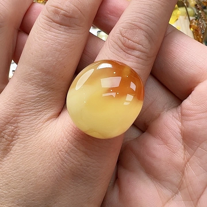琥珀未镶嵌珠宝奇石