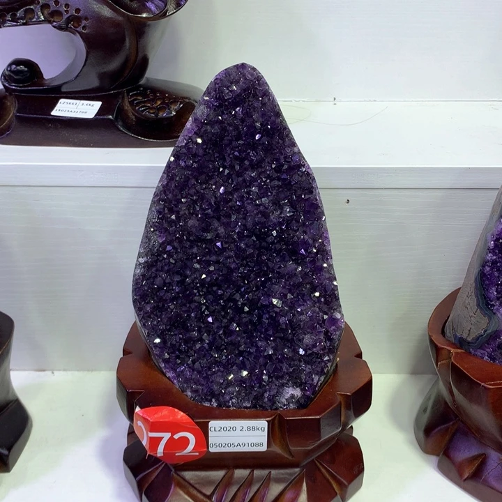 紫晶大型摆件（非配饰）未镶嵌