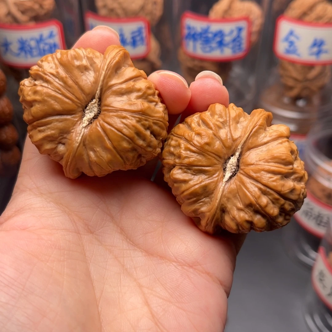把件文玩核桃43南瓜墩