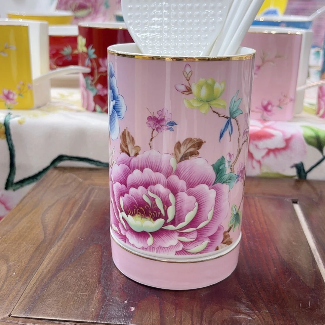 36%以上骨粉骨瓷筷子筒