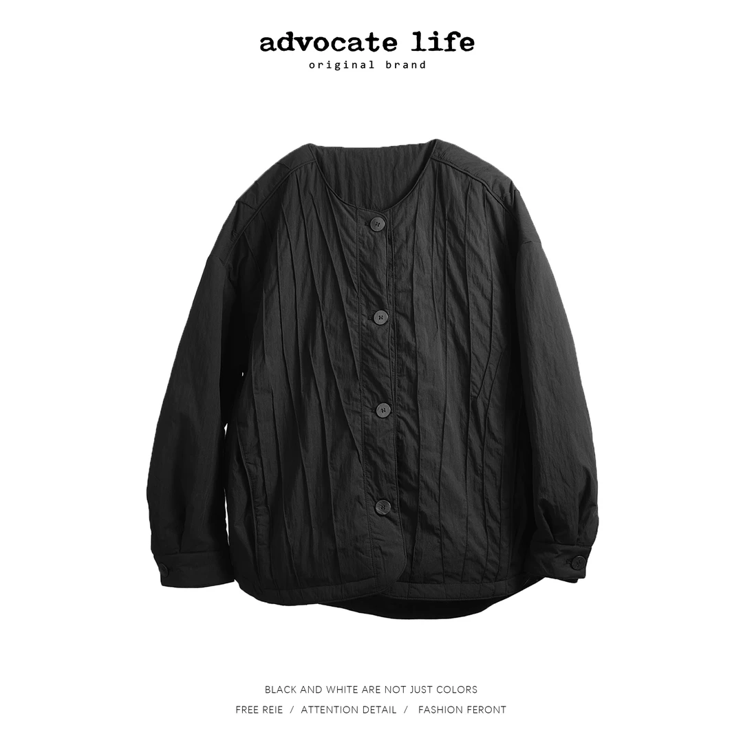 生活主张 Advocatelife新款时尚洋气百搭小众高级棉服JQ382152