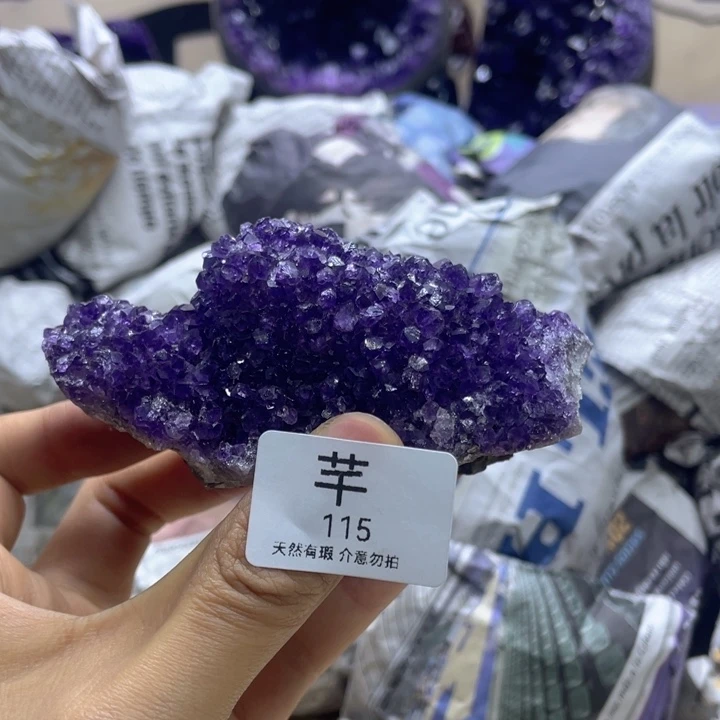 未镶嵌珠宝半成品紫晶