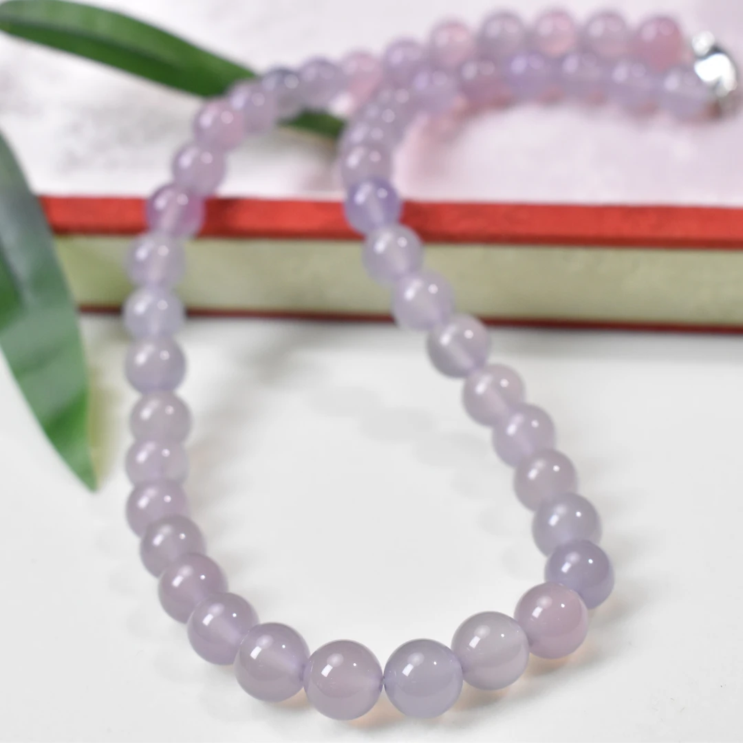 【睿泽鉴宝】玉髓妈妈链10mm JAN0012