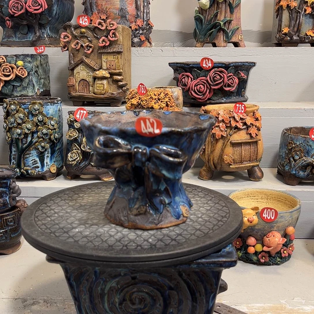 微瑕442 号陶然花器厂家直销