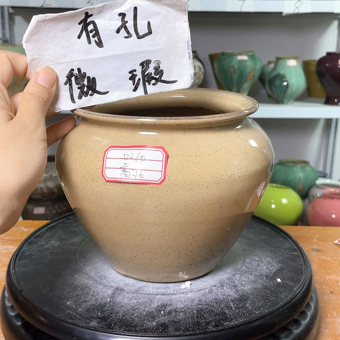 景德镇陶瓷花盆花器微瑕258